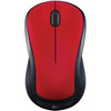 Logitech M310 Mouse - Laser - Wireless - Radio Frequency - 240 GHz - Flame Red - USB - 1000 dpi - Scroll Wheel - 3 Buttons - 910-002486