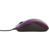 Verbatim Silent Corded Optical Mouse - Purple - Optical - Cable - Purple - USB - Scroll Wheel 70235