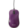 Verbatim Silent Corded Optical Mouse - Purple - Optical - Cable - Purple - USB - Scroll Wheel 70235