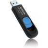 Adata 32GB DashDrive UV128 USB 30 Flash Drive - 32 GB - USB 30 - 90 MBs Read Speed - 40 MBs Write Speed - Blue Black - Lifetime AUV128-32G-RBE