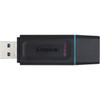Kingston DataTraveler Exodia 64GB USB 32 Gen 1 Flash Drive - 64 GB - USB 32 Gen 1 - Black Teal - 5 Year Warranty DTX64GB