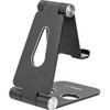 StarTech.com Phone and Tablet Stand - Foldable Universal Mobile Device Holder - Smartphones/Tablets - Adjustable Cell Phone Stand for (USPTLSTNDB)