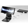 StarTech.com Phone and Tablet Stand - Foldable Universal Mobile Device Holder - Smartphones/Tablets - Adjustable Cell Phone Stand for (USPTLSTNDB)