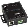 Black Box LES300 Device Server - Twisted Pair - 1 x Network (RJ-45) - 1 x Serial Port - 100Base-TX - Fast Ethernet - Wall Mountable, - (LES301A)