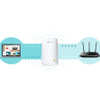 TP-Link RE220 Dual Band IEEE 802.11ac 750 Mbit/s Wireless Range Extender - 2.40 GHz, 5 GHz - Internal - 1 x Network (RJ-45) - Fast - W (RE220)
