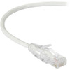 Black Box Slim-Net Cat.6a UTP Patch Network Cable - 10 ft Category 6a Network Cable for Patch Panel, Wallplate, Network Device - First (Fleet Network)