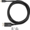 VisionTek Mini DisplayPort to DisplayPort 2M Active Cable (M/M) - 6.6 ft DisplayPort/Mini DisplayPort A/V Cable for Monitor, Device, - (901212)
