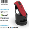 Socket Mobile SocketScan&reg; S700, Linear Barcode Scanner, Red & Black Charging Dock - Wireless Connectivity - 1D - Imager - - Red, (CX3461-1929) CX3461-1929 Barcode Scanners physical Socket Mobile Fleet Network Canada