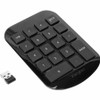 Targus Wireless Stow & Go Numeric Keypad - Wireless Connectivity - 33 ft (10058.40 mm) - USB Interface - Black, Gray (AKP11US)