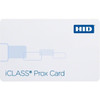 HID iCLASS Prox Card - Printable - Smart Card - 338 8573 mm x 213 5403 mm Length - White - Polyethylene Terephthalate PET 2122BG1SNS