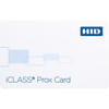 HID iCLASS Prox Card - Printable - Smart Card - 338 8573 mm x 213 5403 mm Length - White - Polyethylene Terephthalate PET 2120BG1SVS