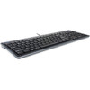 Kensington Slim Type Wired Keyboard - Cable Connectivity - USB Interface Volume Up Volume Down Sleep Mute Hot Keys - Desktop - OS K72357USA