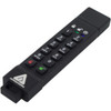 Apricorn 128GB Aegis Secure Key 3z USB 31 Flash Drive - 128 GB - USB 31 - 77 MBs Read Speed - 72 MBs Write Speed - 256-bit AES - 3 ASK3Z-128GB