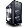 Fractal Design Focus G Computer Case with Side Window - Mid-tower - White - 5 x Bay - 2 x 472 120 mm x Fans Installed - ATX ITX FD-CA-FOCUS-WT-W
