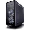 Fractal Design Focus G Computer Case with Side Window - Mid-tower - White - 5 x Bay - 2 x 472 120 mm x Fans Installed - ATX ITX FD-CA-FOCUS-WT-W