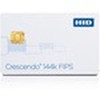 HID Crescendo 144K FIPS MIFARE Classic 4K Prox - Proximity Card - 100 - White - Plastic 40041B-D14