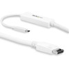 StarTechcom 98ft3m USB C to DisplayPort 12 Cable 4K 60Hz - USB Type-C to DP Video Adapter Monitor Cable HBR2 - TB3 Compatible - - CDP2DPMM3MW