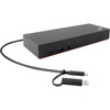 Lenovo ThinkPad Hybrid USB-C - for NotebookTablet - 135 W - USB Type C - 2 Displays Supported - 4K UHD - 3840 x 2160 5120 x 2880 - 40AF0135US