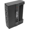 Tripp Lite Protect It SWIVEL6USB 6-Outlet Surge SuppressorProtector - 6 x NEMA 5-15R 2 x USB - 1200 J - 120 V AC Input SWIVEL6USB