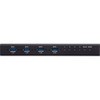 ATEN 4 x 4 USB 31 Gen 1 Industrial Hub Switch - USB 32 Gen 1 - 4 USB Ports - 4 Thunderbolt Ports - 4 USB 31 Ports - Mac PC US3344I