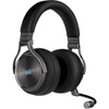 Corsair VIRTUOSO RGB Wireless SE High-Fidelity Gaming Headset - Gunmetal - Stereo - Mini-phone 35mm - WiredWireless - 60 ft - 32 - CA-9011180-NA
