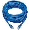 Tripp Lite Cat6 Snagless UTP Network Patch Cable RJ45 MM Blue 30 ft - 30 ft Category 6 Network Cable for Printer Router Modem N201P-030-BL