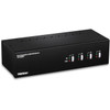 TRENDnet 4-Port Dual Monitor DisplayPort KVM Switch With Audio 2-Port USB 20 Hub 4K UHD Resolution Up To 3840 x 2160 Connect 4 4 - TK-440DP