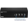 TRENDnet 4-Port Dual Monitor DisplayPort KVM Switch With Audio 2-Port USB 20 Hub 4K UHD Resolution Up To 3840 x 2160 Connect 4 4 - TK-440DP