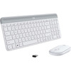 Logitech Slim Wireless Keyboard and Mouse Combo MK470 - USB Wireless RF - USB Wireless RF - Optical - 1000 dpi - 3 Button - Scroll - - 920-009443
