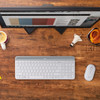 Logitech Slim Wireless Keyboard and Mouse Combo MK470 - USB Wireless RF - USB Wireless RF - Optical - 1000 dpi - 3 Button - Scroll - - 920-009443