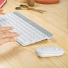 Logitech Slim Wireless Keyboard and Mouse Combo MK470 - USB Wireless RF - USB Wireless RF - Optical - 1000 dpi - 3 Button - Scroll - - 920-009443
