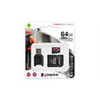Kingston Canvas React Plus 64 GB Class 10UHS-II U3 V90 microSD - 285 MBs Read - 165 MBs Write MLPMR264GBCR