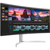 LG Ultrawide 38WN95C-W 38 UW-QHD Curved Screen Gaming LCD Monitor - 219 - 3800 96520 mm Class - Nano In-plane Switching Nano 38WN95C-W