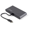 StarTechcom Thunderbolt 3 Mini Dock - Portable Dual Monitor TB3 Laptop Docking Station HDMI 4K 60Hz - 2x USB-A  GbE - 28cm 11 - 3 TB3DKM2HDL