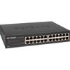 Netgear GS324 Ethernet Switch - 24 Ports - 2 Layer Supported - 1210 W Power Consumption - Twisted Pair - Desktop Wall Mountable - 3 GS324-200NAS