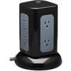 Tripp Lite Protect It TLP606UCTOWER 6-Outlet Surge SuppressorProtector - 6 x NEMA 5-15R 4 x USB - 180 kVA - 1800 J - 120 V AC - 8 TLP606UCTOWER