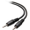 C2G 3ft 35mm AUX 4-Pole TRRS OMTP Headset Cable - MM - 3 ft Mini-phone Audio Cable for Headset Headphone Computer Tablet Gaming C2G41466