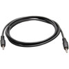 C2G 6ft 35mm AUX 4-Pole TRRS OMTP Headset Cable - MM - 6 ft Mini-phone Audio Cable for Headset Headphone Computer Tablet Gaming C2G41467