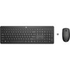 HP 235 Wireless Mouse and Keyboard Combo - USB Type A Wireless RF 240 GHz Keyboard - English US - USB Type A Wireless RF Mouse - - 1Y4D0UTABA