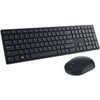 Dell Pro Wireless Keyboard And Mouse KM5221W - USB Wireless RF - French - Black - USB Wireless RF Mouse - Optical - 4000 dpi - 3 - - - KM5221WBKB-FRC