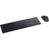 Dell Pro Wireless Keyboard And Mouse KM5221W - USB Wireless RF - French - Black - USB Wireless RF Mouse - Optical - 4000 dpi - 3 - - - KM5221WBKB-FRC