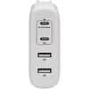 Tripp Lite U280-W04-100C2G AC Adapter - 100 W - 230 V AC 120 V AC Input - 5 V DC5 A 9 V DC 15 V DC 20 V DC Output - White U280-W04-100C2G