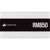 Corsair RM White Series RM850 - 850 Watt 80 PLUS Gold Fully Modular ATX PSU - Internal - 120 V AC 230 V AC Input - 33 V DC  20 A 5 CP-9020232-NA