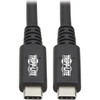 Tripp Lite USB4 40Gbps Cable MM-USB-C 8K 60 Hz 100W PD Charging Black 31 in08 m - 26 ft Thunderbolt 3 Data Transfer Cable U520-31N