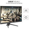 ViewSonic Entertainment VX2467-MHD 238 Full HD LED Monitor - 169 - Black - 2400 60960 mm Class - Multi-domain Vertical MVA - VX2467-MHD