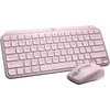 Logitech MX Keys Mini Rose - Wireless Connectivity - Bluetooth - 3281 ft 10000 mm - USB Interface Emoji Dictation Mute Hot - - 920-010474