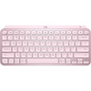 Logitech MX Keys Mini Rose - Wireless Connectivity - Bluetooth - 3281 ft 10000 mm - USB Interface Emoji Dictation Mute Hot - - 920-010474