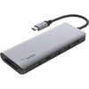 Belkin USB-C 7-in-1 Multiport Adapter Laptop Docking Station 2x USB-A 31 Gen 2 4k HDMI 20 100W Power Delivery 30 - for - 100 W PVC003BTSGY