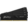 Kingston FURY Beast 32GB 4 x 8GB DDR4 SDRAM Memory Kit - For Desktop PC - 32 GB 4 x 8GB - DDR4-3600PC4-28800 DDR4 SDRAM - 3600 - KF436C17BBK432