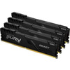 Kingston FURY Beast 32GB 4 x 8GB DDR4 SDRAM Memory Kit - For Desktop PC - 32 GB 4 x 8GB - DDR4-3600PC4-28800 DDR4 SDRAM - 3600 - KF436C17BBK432